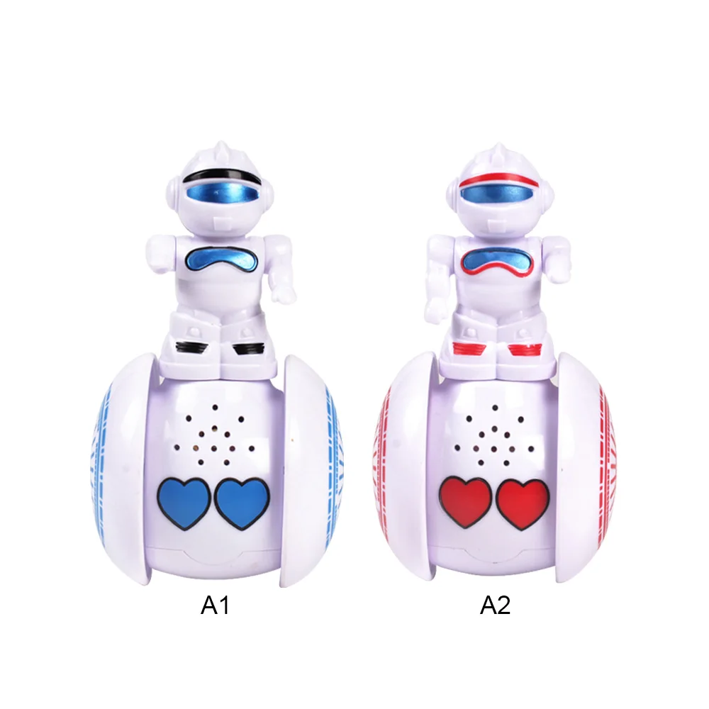 Интеллектуальный стакан Электронный Робот музыка индукции безделушка игрушки неваляшки для детей окружающей Пластик Творческих