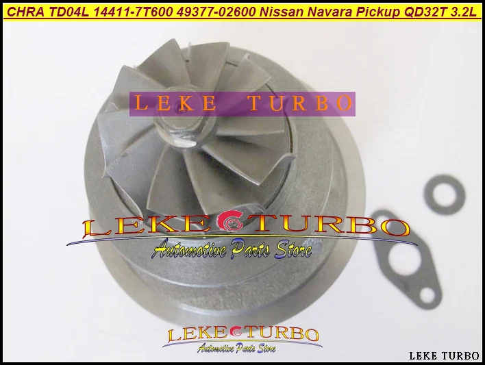 TURBO TD04L 14411-7T600 49377-02600 Turbocharger cartridge CHRA core For NISSAN D22 Navara Pickup NS25 QD32 QD32T (4)