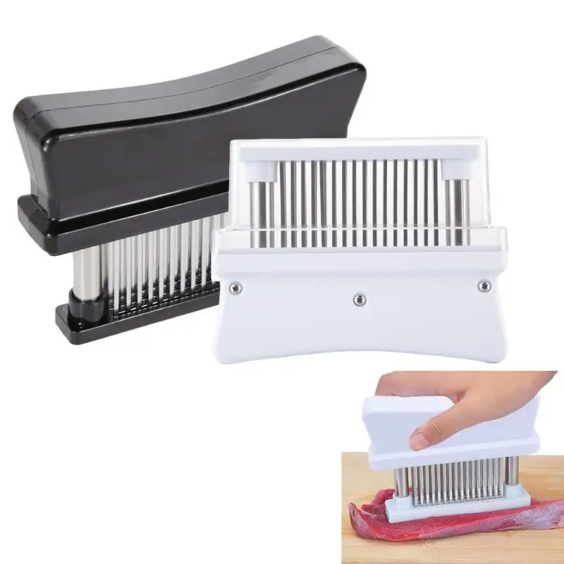 

48 Blades Needle Meat Tenderizer Stainless Steel Knife Meat Beaf Steak Mallet Meat Tenderizer Hammer Pounder Cooking Tools