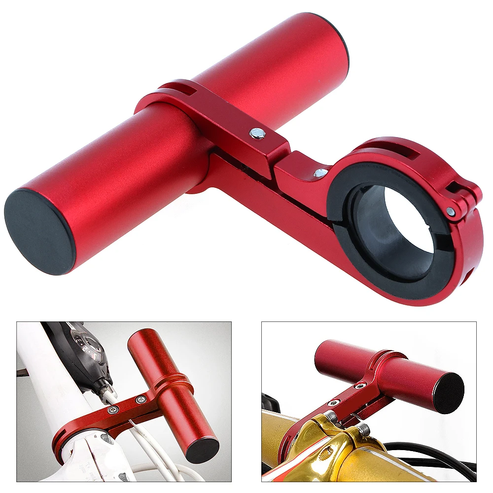

Aluminum Alloy Bicycle HandleBar Extender MTB Mountain Bike Flashlight Torch Holder Bracket