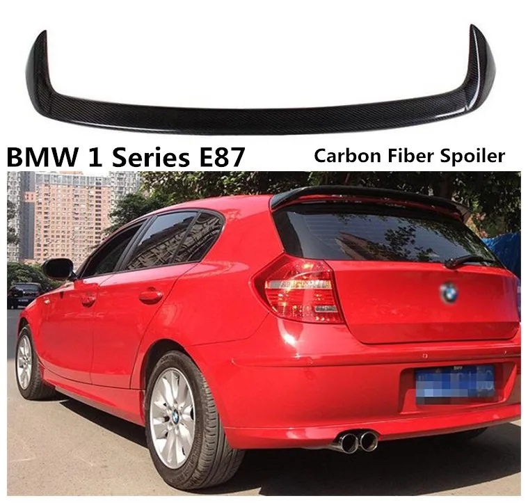 Спойлер из углеродного волокна для BMW 1 серии E87 2004-2011 Высокое качество Спойлеры