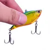 1 pièces Vib vibration pêche leurre 65mm 13.5g naufrage Jerkbait hiver glace dur appâts Wobblers avec triple crochet matériel de pêche ► Photo 3/6