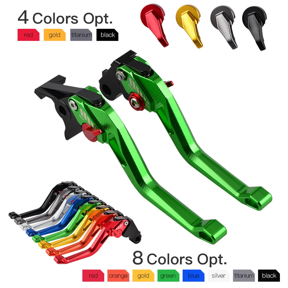 

Motorcycle 5D Short Adjustable Racing Brake Clutch Levers For Kawasaki Z1000SX Ninja 1000 Tourer 2011-2016 Z750R 2011-2012