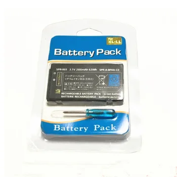 

100pcs High Quality SPR-003 SPR003 Battery Pack For 3DSXL 3DSLL NEW3DSXL NEW3DSLL Rechargeable Battery Pack Replacement 3.7V