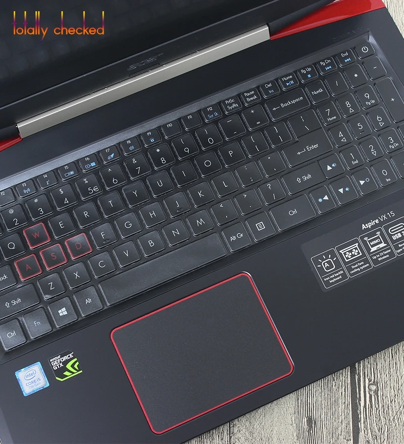 Защита для ноутбука, чехол для клавиатуры acer Predator Helios 300 Vx5-591G 3 Pro Vn7-793G Vn7 593G 793G 15,6 дюймов