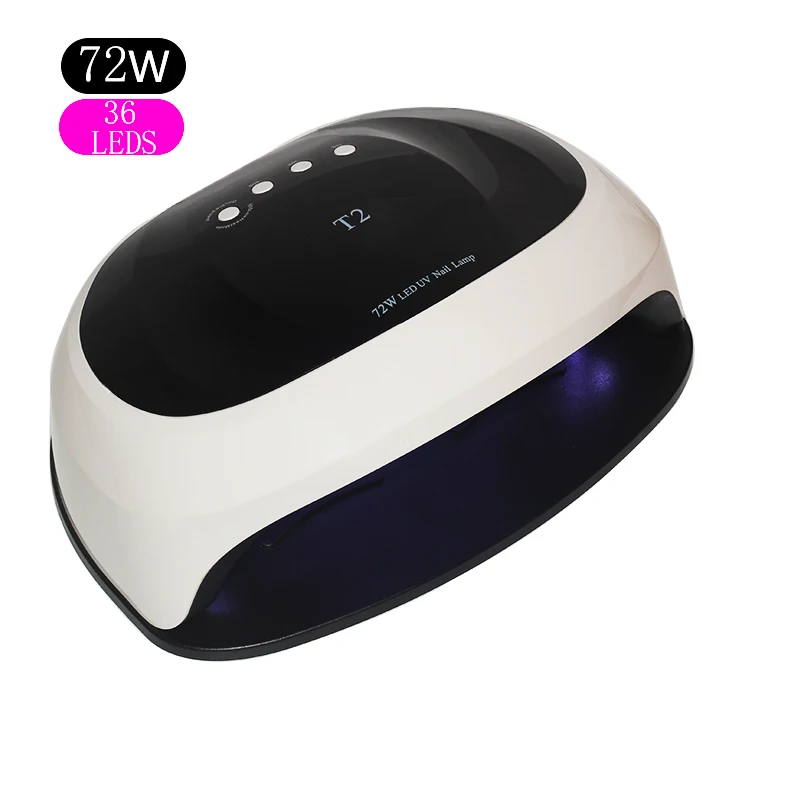 

UV nail lamp 72W UV LED lamp nail dryer manicure tool nail machine gel nail polish automatic sensor