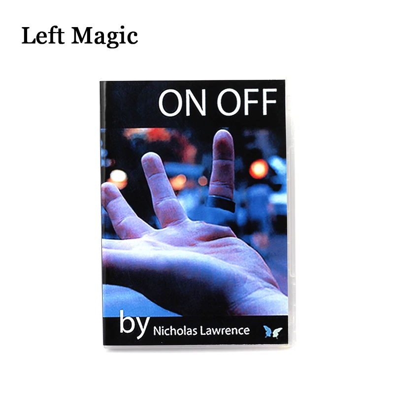 

On / Off (DVD+Gimmick) Magic Trick On Off By Nicholas Lawrence And SansMinds Magic Props Street Close Up Magic Stage Mentalism