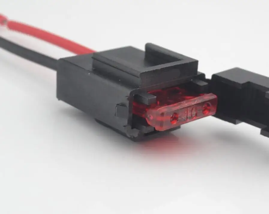 

2PCS ATC Fuse Holder In-line AWG Wire Copper 12V 24V Power Blade