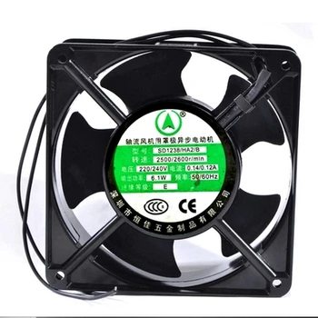 

New SD1238/HA2/B 220V 240V 12038 12CM AC Metal Fan High Temperature Fan