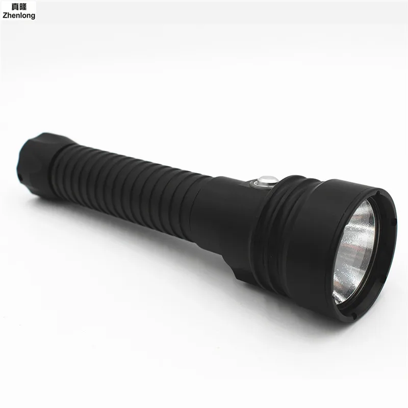 

Super Brightness XHP70 LED Light 4000 Lumens Diving Flashlight Tactical 26650 Torch Underwater 100M Waterproof IPX8 Outdoor LED