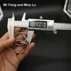 Ring and Ring Mini Metal Puzzle Model Solution Brian Teaser Gadget Intelligence Game Toys Kids Gifts 3