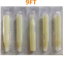 UPTATSUPPLY 9RT 50 шт./лот Круглый Одноразовые Белые Пластик советы Steriled Ассорти Пластик татуировки Трубы для татуировки