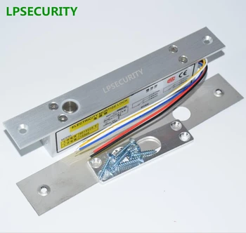 

LPSECURITY Low Temperature access control Electric door Drop Bolt Lock Fail safe with time delay 12V Door Entry Access Control