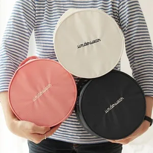 

Fashion Round trip female underwear bra storage bag portable cylinder wash bag 19*12cm