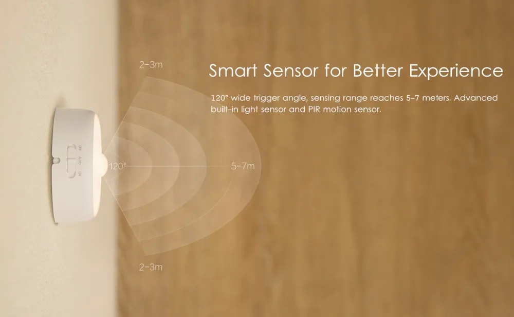 Xiaomi Yee светильник светодиодный перезаряжаемый датчик движения умный ночной Светильник инфракрасный пульт дистанционного управления гардероб прикроватный светильник