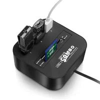 מחשב נייד USB חדש USB Hub 2.0 480Mbps Combo Card Reader All In One Multi USB ספליטר עבור MS, M2, SD / MMC, TF נייד מחשב נייד PC (5)