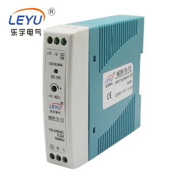 

LEYU MDR-10 series 10w single output din rail power supply industrial switching power supply