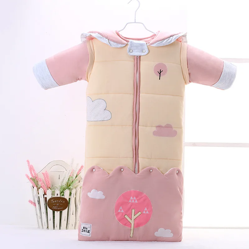 

Winter Thick Newborn Sleeping Sacks Quilt Baby Cotton Sleeping Bag Cartoon Cute Baby Envelope Sleeping Bag Child Sleepling Sack