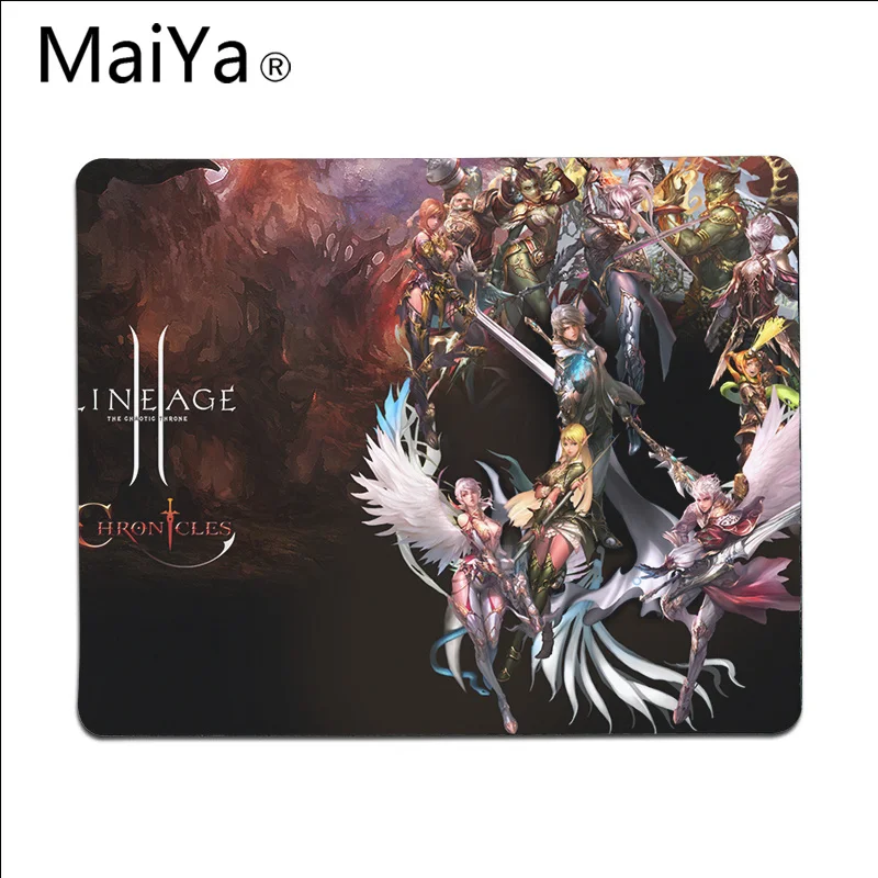 Maiya Высокое Качество Игровой Lineage 2 DIY дизайн игровой с узором коврик для мыши большой коврик для мыши клавиатуры коврик