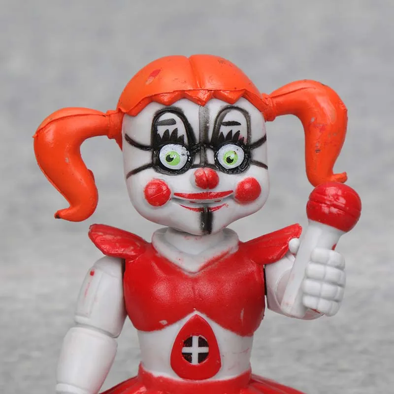 18 шт./компл. Five Nights At Freddy's Baby FNAF Funtime Foxy Freddy Ballora Ennard кукольные фигурки модель