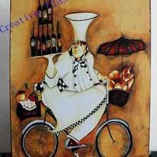 Знака ресторана, вкусная еда металлическая жестяная вывеска, кухня, гостиницы украшения для стен ресторана, 30x20 см