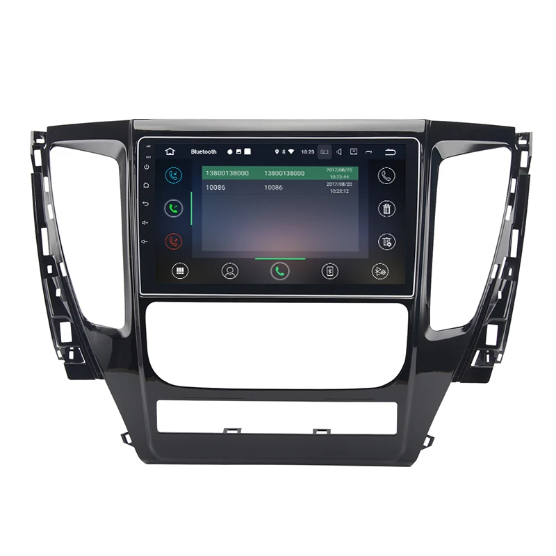 9 inch  Android 8.0 6.0 7.1 Car DVD Player GPS for MITSUBISHI PAJERO 2016- octa 8 core 4g ram 32g RADIO navigation deckless atv gps