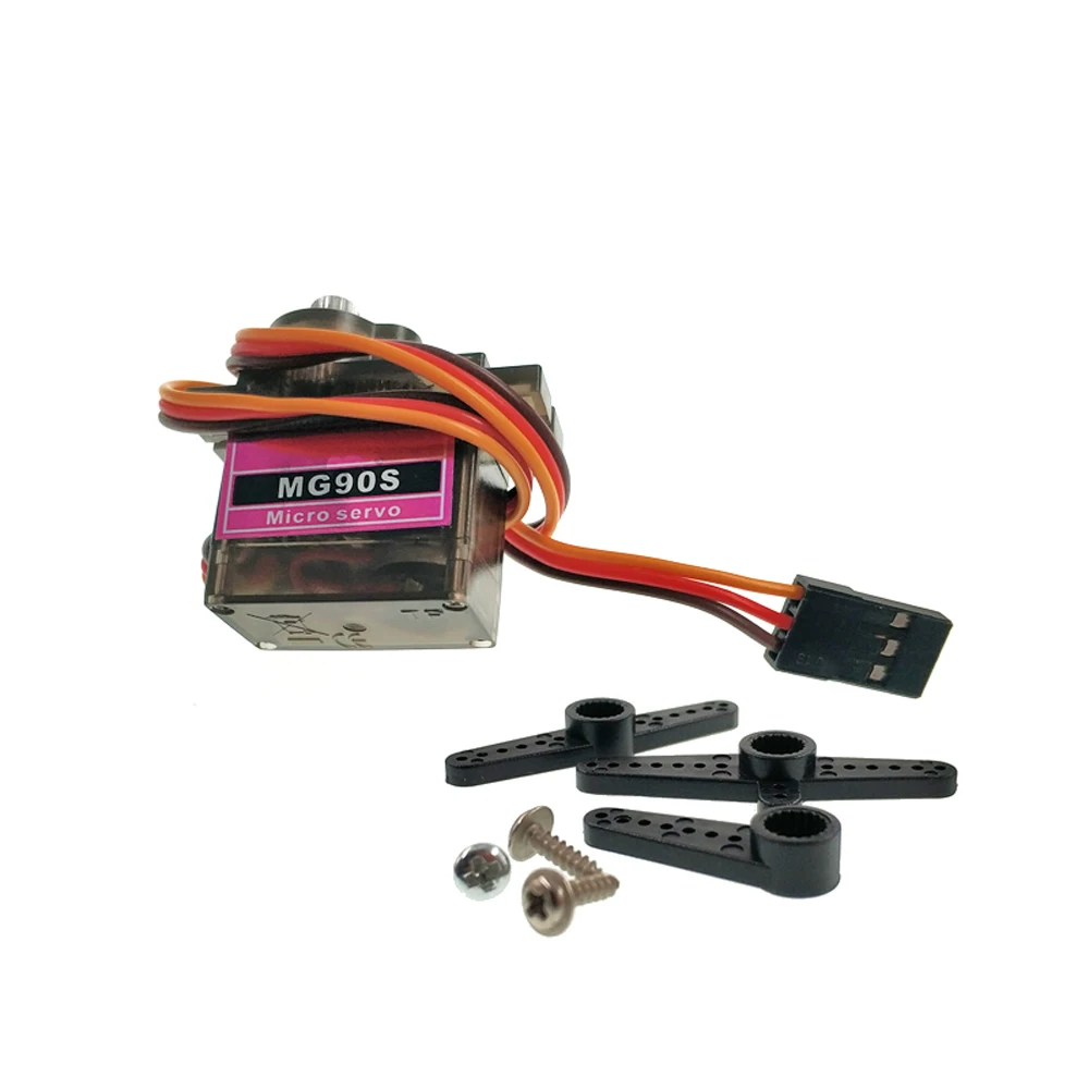 

1pcs MG90S Metal gear Digital 9g Servo For Rc Helicopter plane boat car MG90 9G