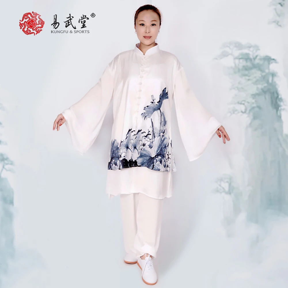 Костюм Yi wu tang Tai chi и рубашка Кунг фу для боевых искусств китайская одежда мужчин