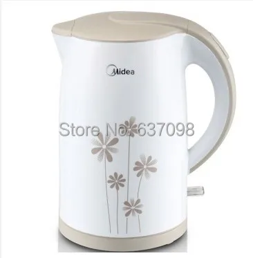 

Midea WH517E2b outer plastic inlayer stainless steel double-layer insulation anti scalding temperature electric kettle 1.7L 220v