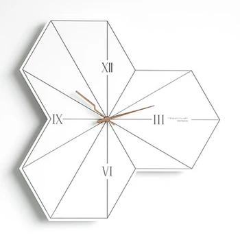 

Modern Design Retro Wall Clock Digital Vintage Clock Mechanism Creative Wall Watches Kitchen Silent Clock Home Decor WZH217