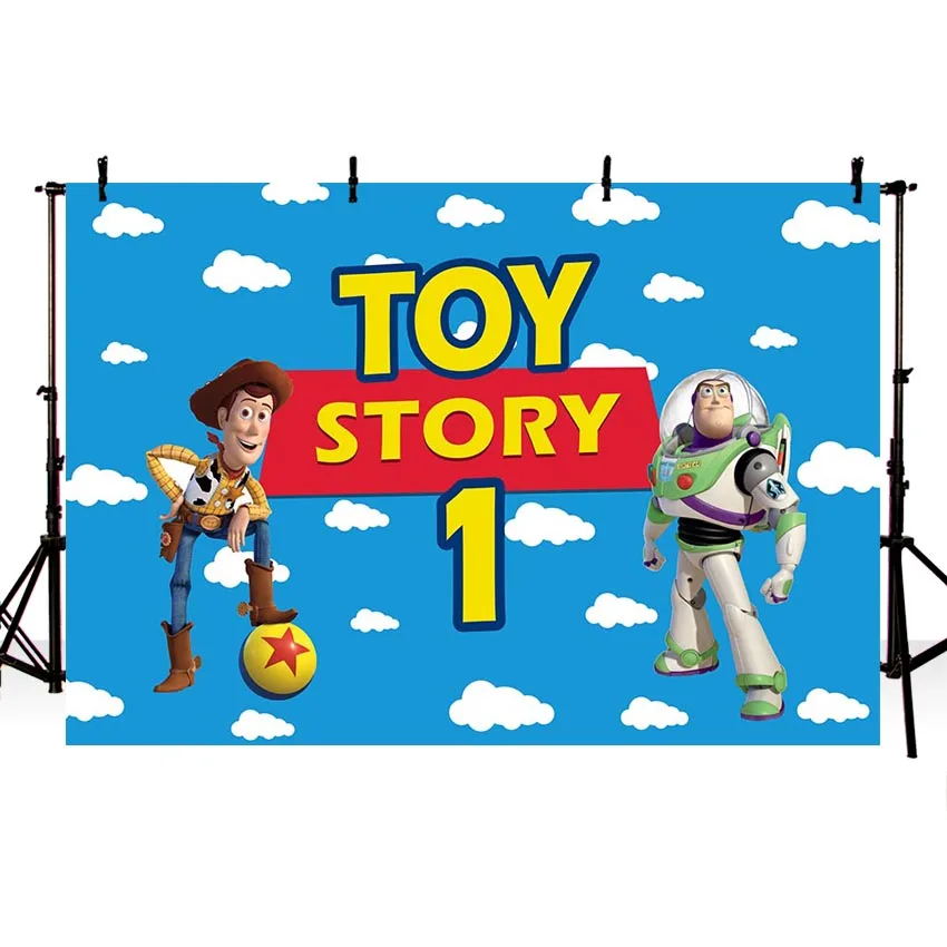 

Photography Backdrops Cartoon Toy Story Candy Children Birthday Party Studio Background Customize Backgrounds for Photo Studio