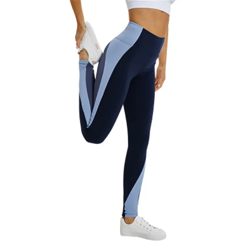 

High stretch fitness leggings high quality leggings Slim running sportswear ladies yoga pants quick-drying training trousers