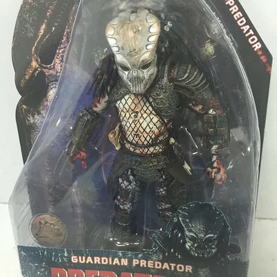 NECA AVP инопланетяне против Хищника серии шаман Lost Scout Сталкер/фильм Elder Predator змей Охотник фигурка игрушка 18 см - Цвет: Темно-синий