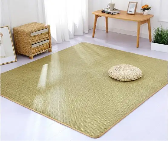 Японский ковёр-трость, детский коврик для игр, толстый ковер татами, летний ковер для гостиной, спальни, на заказ - Цвет: 1