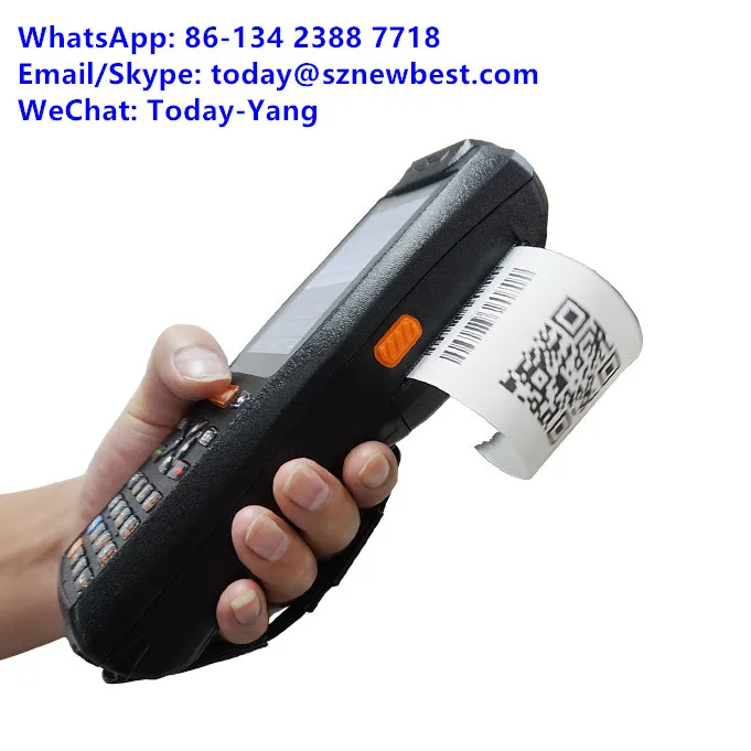 

ZKC PDA3506 Android OS QR Code Scanner Handheld PDA with Printer