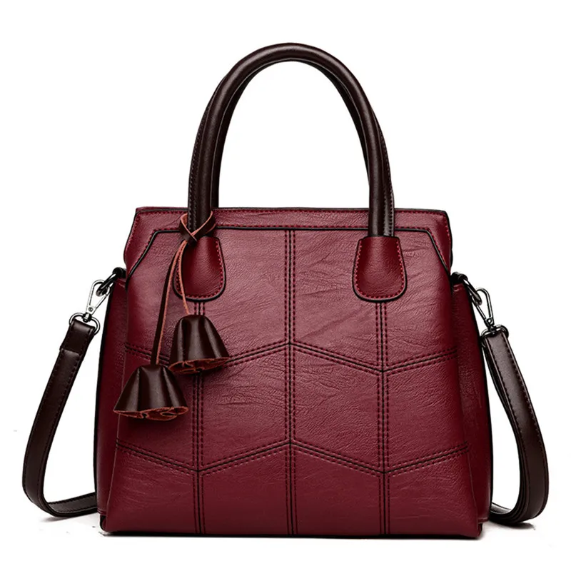 

Sac A Main Femme Leather Luxury Handbags Women Bags Designer Hand bags Women Shoulder Crossbody Messenger Bag 2018 Casual Tote