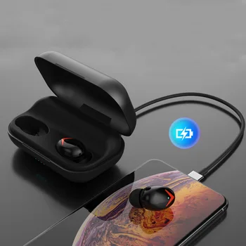 

A8 TWS Touch Bluetooth 5.0 Earbuds Wireless Earphones Waterproof HD 3D Stereo Headphones Noise Cancelling with dual microphone