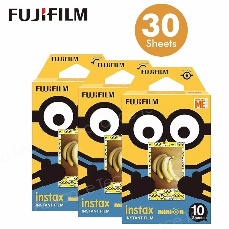 

Fujifilm Instax Mini Minion DMF Instant 30 Film for Fuji 7s 8 25 50s 70 90 SP-1, 2 lomo Printer photo camera