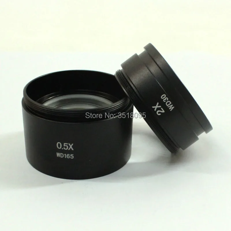Microscope lens Auxiliary objectives 0.5X WD165mm & WD30 2.0X Stereo