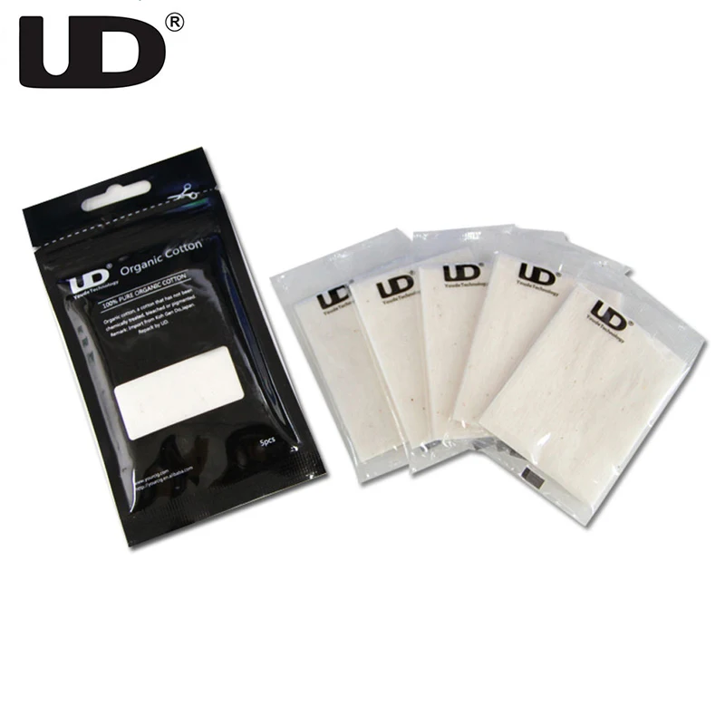 Original Youde UD Kon Gen Do Japanese organic cotton RDA Wicks japanese cotton fabric puff For RBA RDA Electronic Cigarette