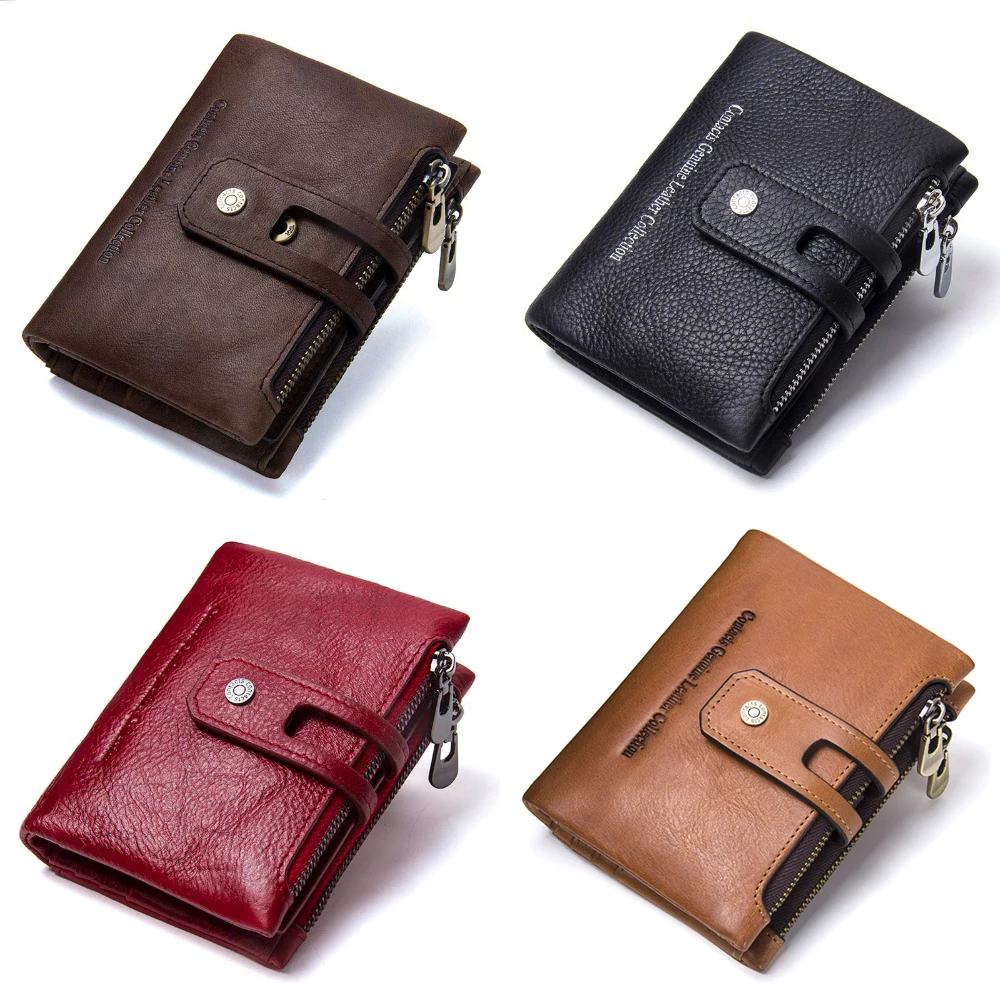 CONTACT-S-Genuine-Leather-Men-Wallet-Small-Men-Walet-Zipper-Hasp-Male-Portomonee-Short-Coin-Purse (5)
