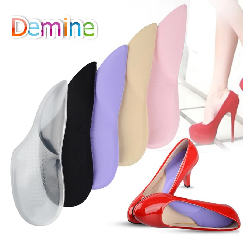 Demine 3/4 Length Orthopedic Arch Supports Shoe Insoles Heels Pads for