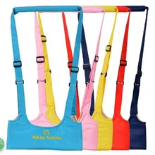 Популярный младенец ребенок ходунки учатся ходить помощник тренера шестерни ремень безопасности Rein Первый ходунки