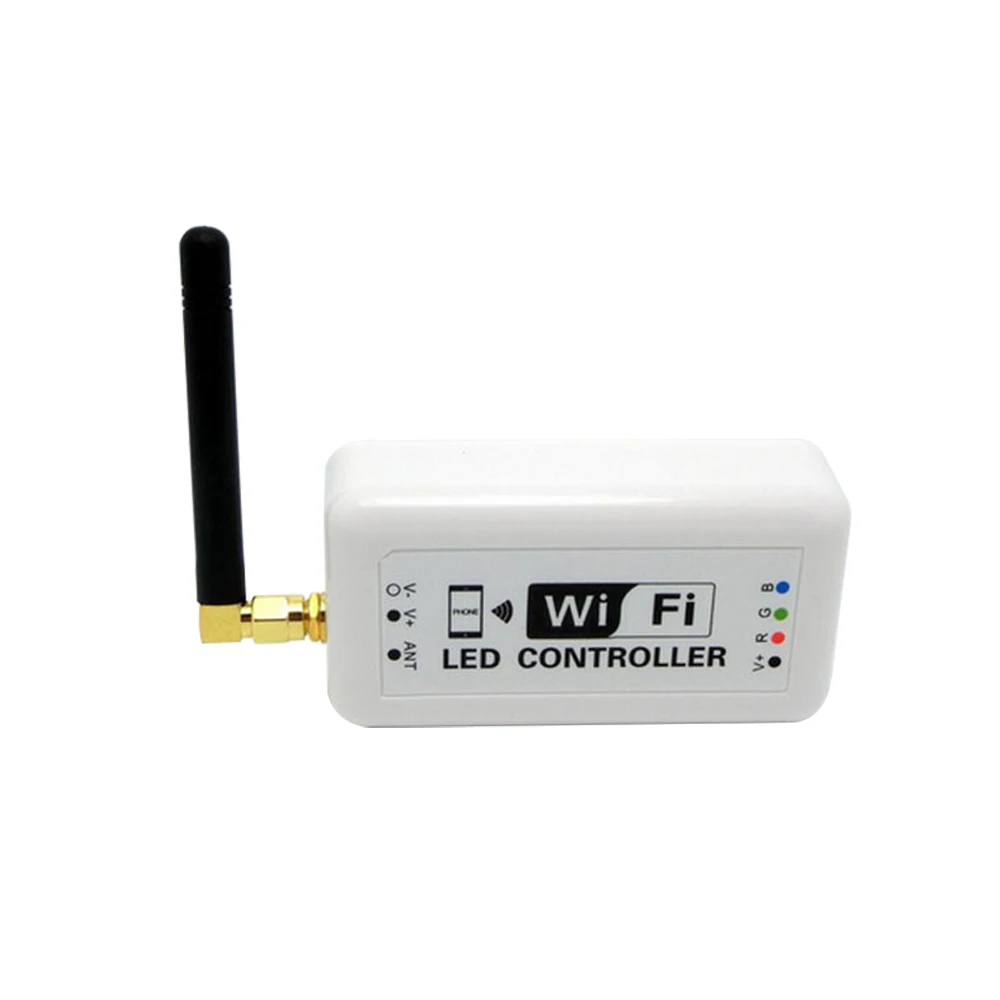 DC12V 24 V Wifi Led контроллер Диммер Мини умный дом управление на Android/IOS полоса 12A 2 4 Ghz RGB