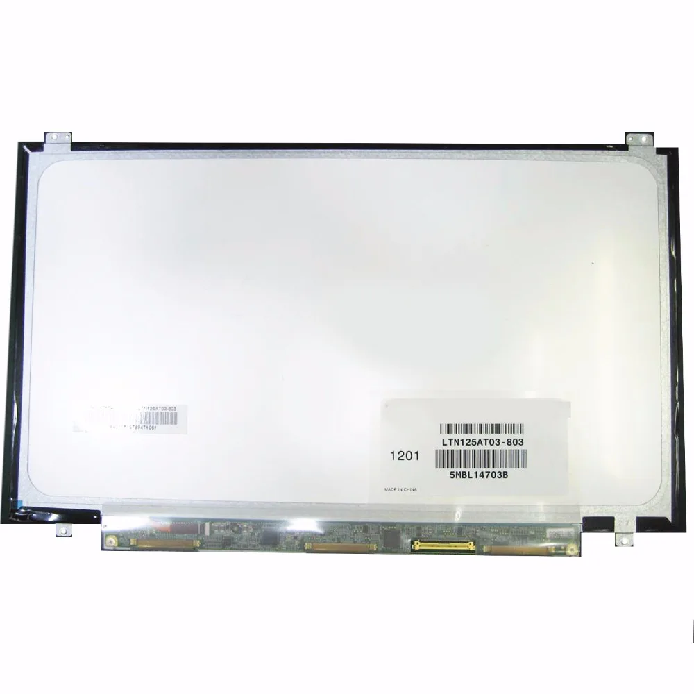 For Samsung 350U2B A04 NP400B2B NP350U2A A01 Original New LTN125AT03 LTN125AT03 803 LTN125AT03 801 laptop LCD