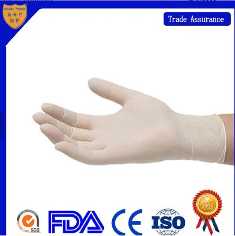 2017 оптовая продажа с фабрики медицинский латекс GlovesHigh одноразовые латексные перчатки/бытовые латексные перчатки