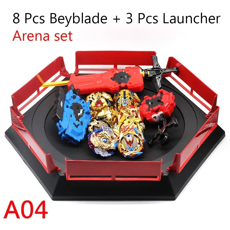 TAKARA TOMY мобильный Beyblade Арена стадион Beyblade Burst гироскоп Арена захватывающий Дуэль спиннинг Топ Bayblade стадион игрушки - Цвет: A04