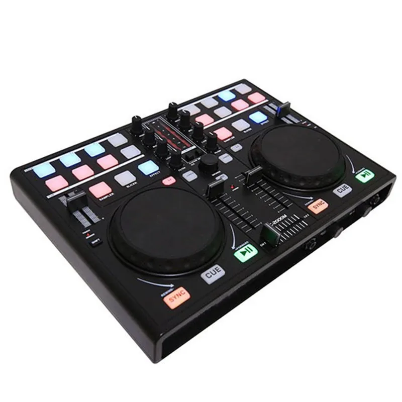  Smart Mobile phone DJ Dish Adjuster MIDI Controller Computer Multifunction Built-in Sound Card Play