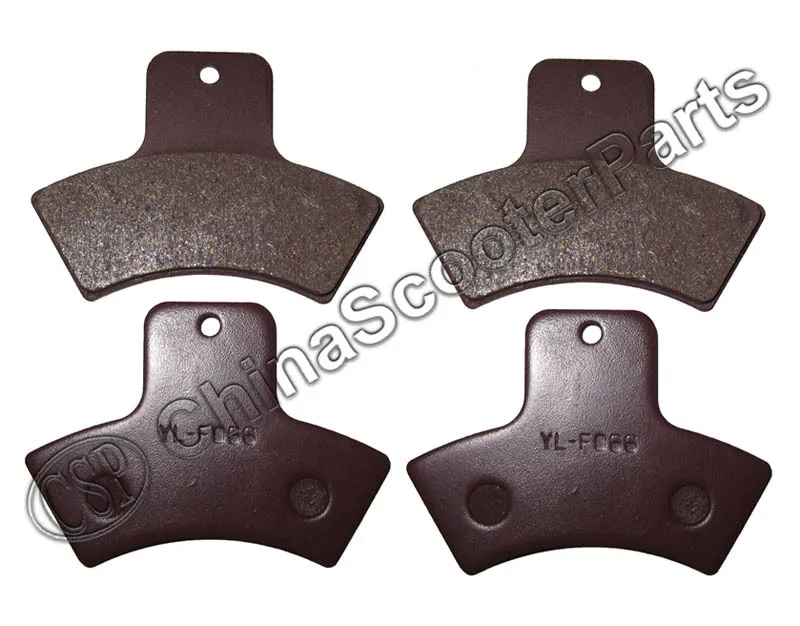 

2 Pairs Brake Pads For POLARIS ATV Scrambler 500 2x4 4x4 1998-2004 Sport 400 1999-2000 Rear