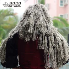 Боевой Снайпер Ghillie костюм база на заказ Ghillie Капюшон Куртка военный Снайпер Ghillie Viper капюшон камуфляж Assaulter Ghillie костюм